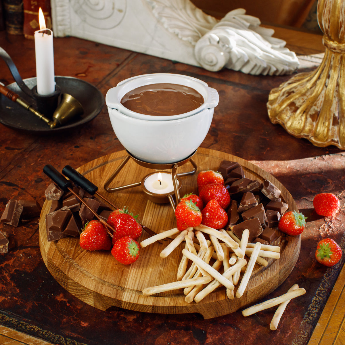 Ensemble de casseroles à fondue au chocolat, mini tasse à fondue au chocolat  chaud, au fromage – Pot à fondre au chocolat, bol chauffe-beurre pour  chocolat, bonbons, fromage (rouge) : : Maison