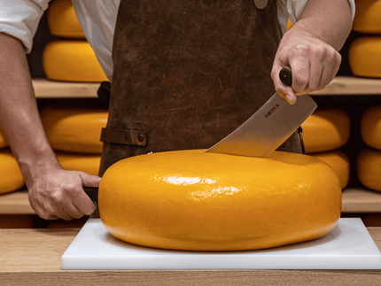 Couteau à fromage Polyvalent Professionnel, Bleu 140 mm