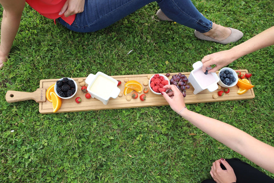 Fondue aux fruits d'été (tapas)