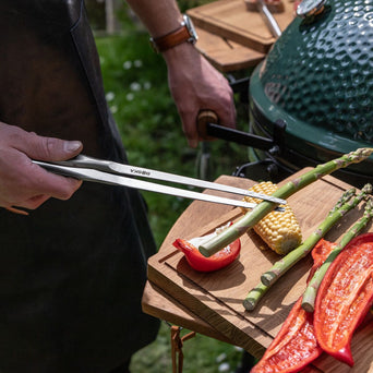 SGSHQQ pièces Ensemble d'outils de Barbecue en Acier Inoxydable BBQ Brosse  Fourchette Pelle Pince à Nourriture avec Sac de Rangement Kit de Barbecue :  : Jardin