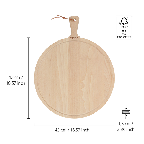 Planche de Présentation Ronde Amigo XL - ⌀ 42 cm