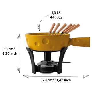 Set à Fondue Super Cheesy - 1,3 L