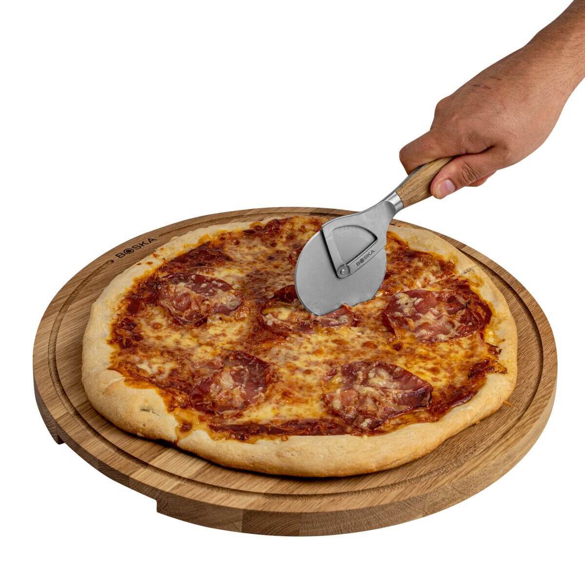 Planche à Pizza Friends XL - ⌀ 40 cm, BOSKA Food Tools