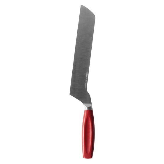 Couteau à Fromage à Pâte Mi-dure Professionnel, Rouge 210 mm