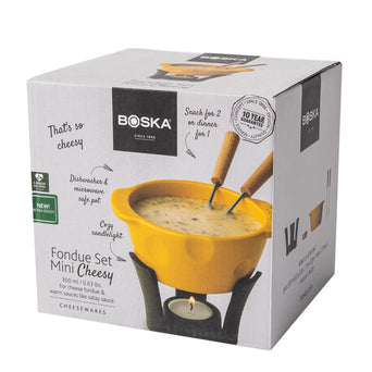 853511 - BOSKA Set à Fondue Mini Cheesy - 300 ml